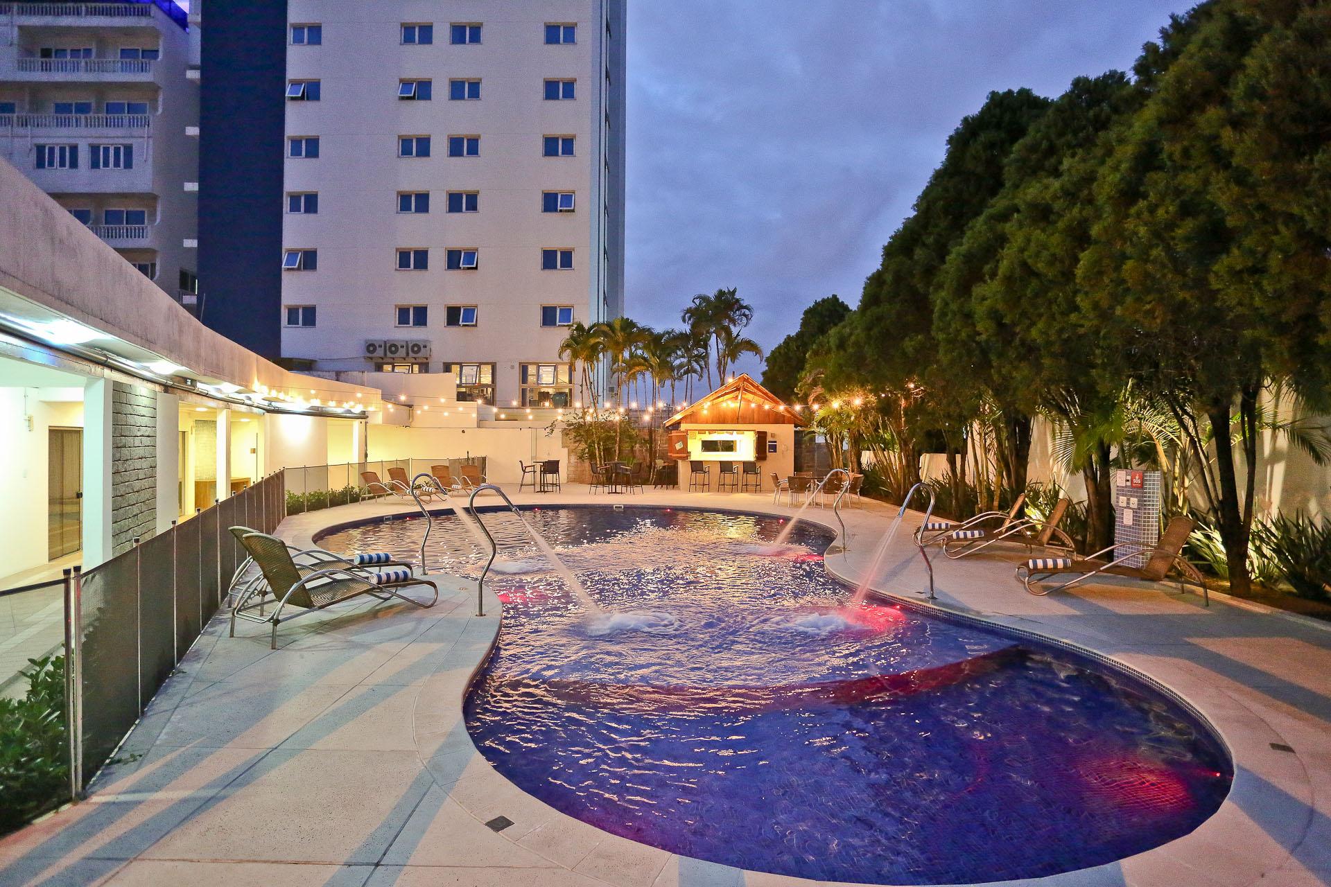 Sandri Palace Hotel Itajai Exterior photo