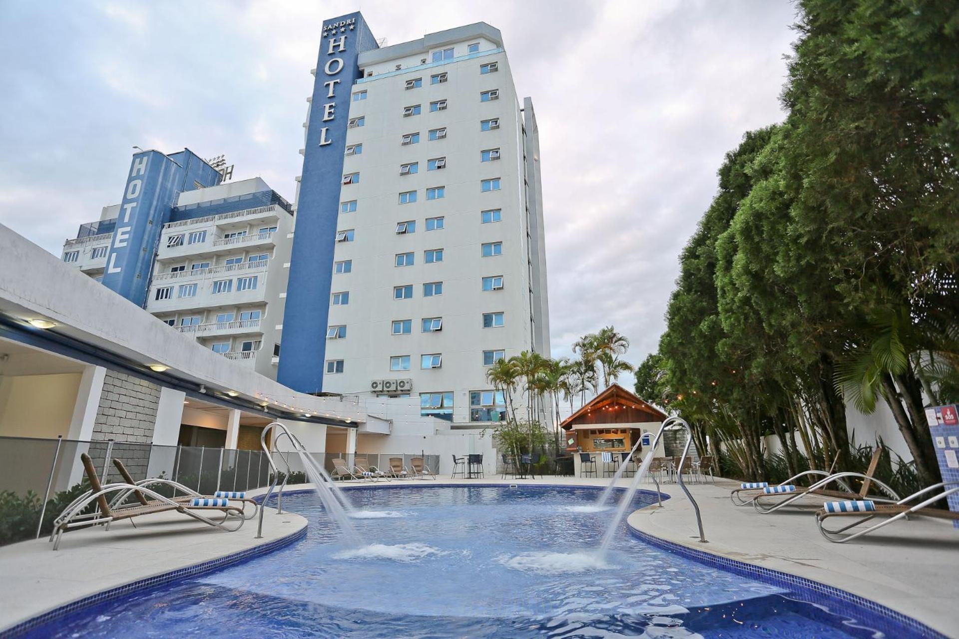 Sandri Palace Hotel Itajai Exterior photo